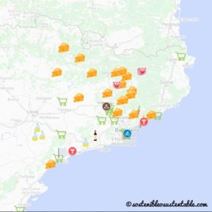 Mapa de Botigues Online de Proximitat a Catalunya