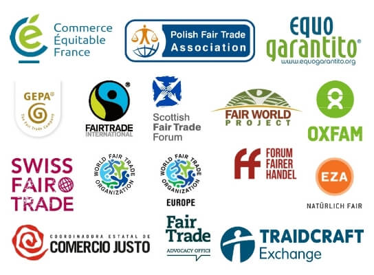 Logos Fair Trade o Comercio Justo