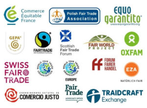 Logos Fair Trade o Comercio Justo